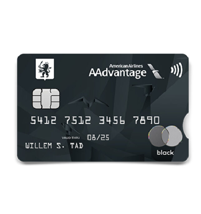 Mastercard Black MCB AAdvantage® Mastercard Black™ Consumer Card - Maduro & Curiel’s Bank