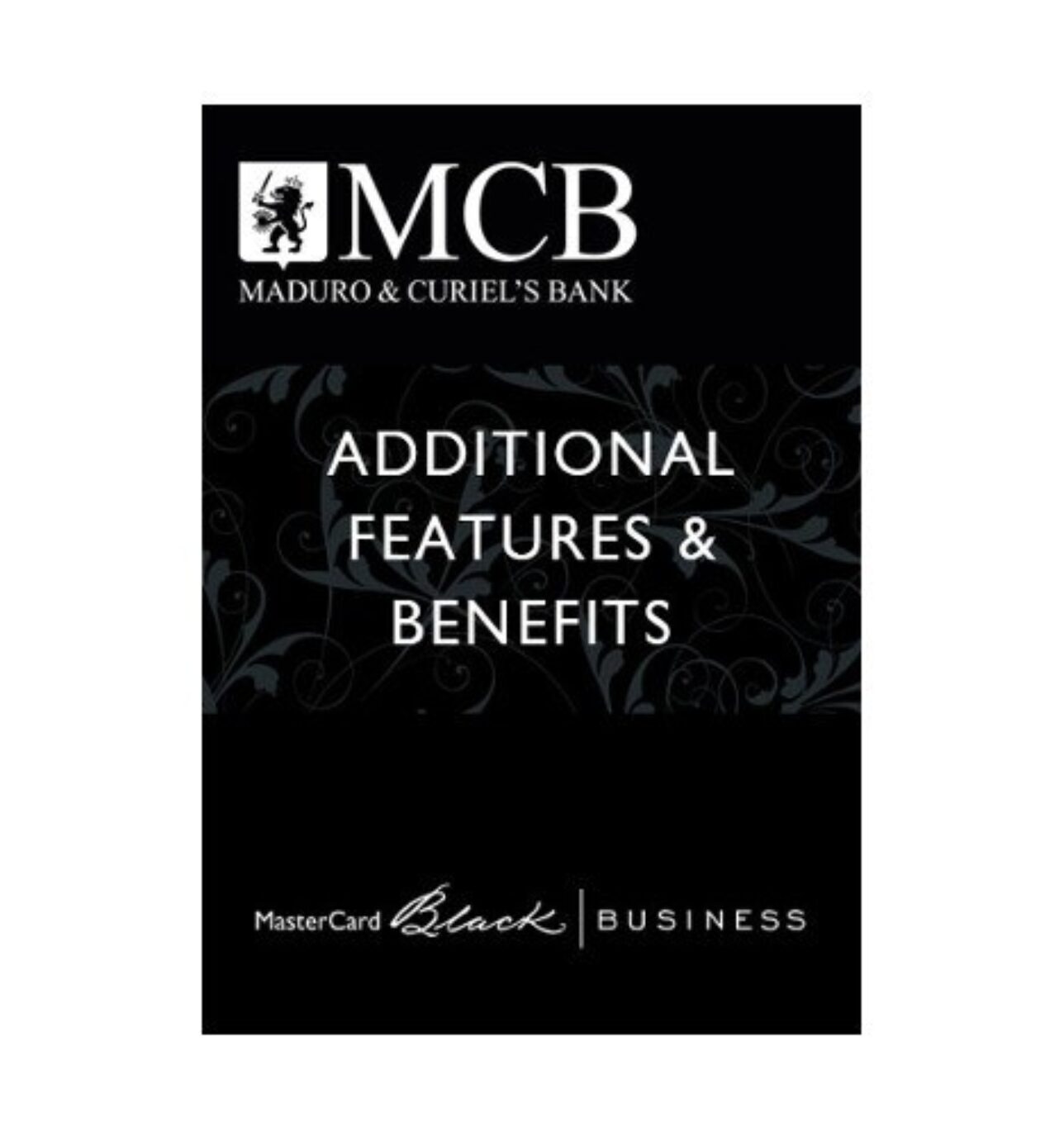 Business - Credit card Features & Benefits - Maduro & Curiel’s Bank
