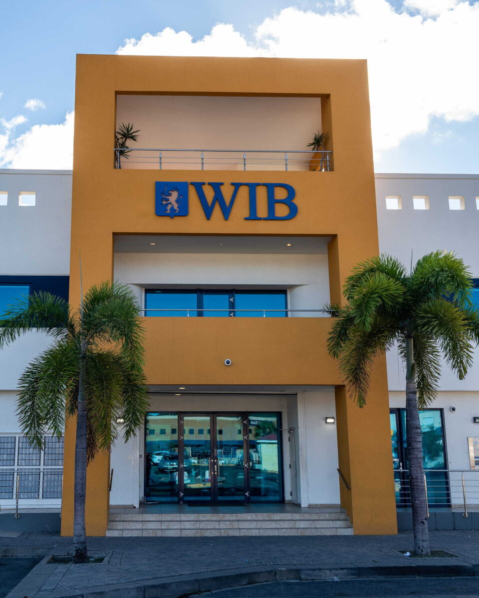 Wib branch entrance sint maarten