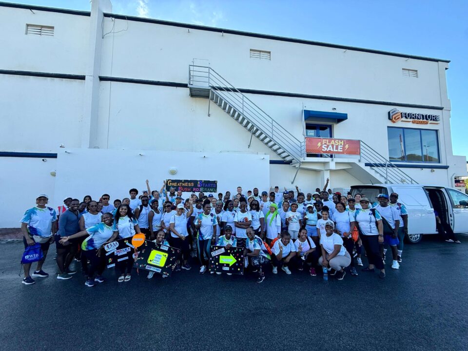 WIB Walk-A-Thon 2026: Participants Gather at Bush Road Branch, Sint Maarten