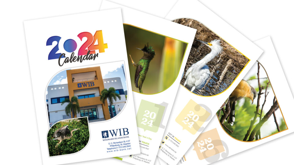 WIBs 2024 digital calendar The Windward Islands Bank